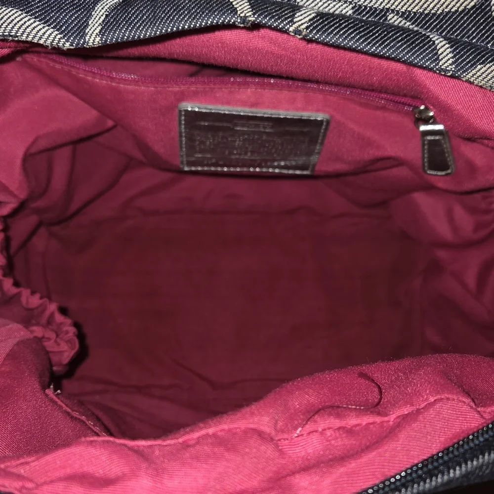 Coach 1941 Denim Backpack - Picture 9 of 9